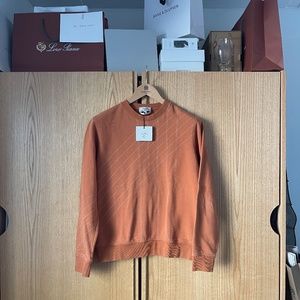 *RARE* Hermès Hand-Stitched Sweater in Apricot